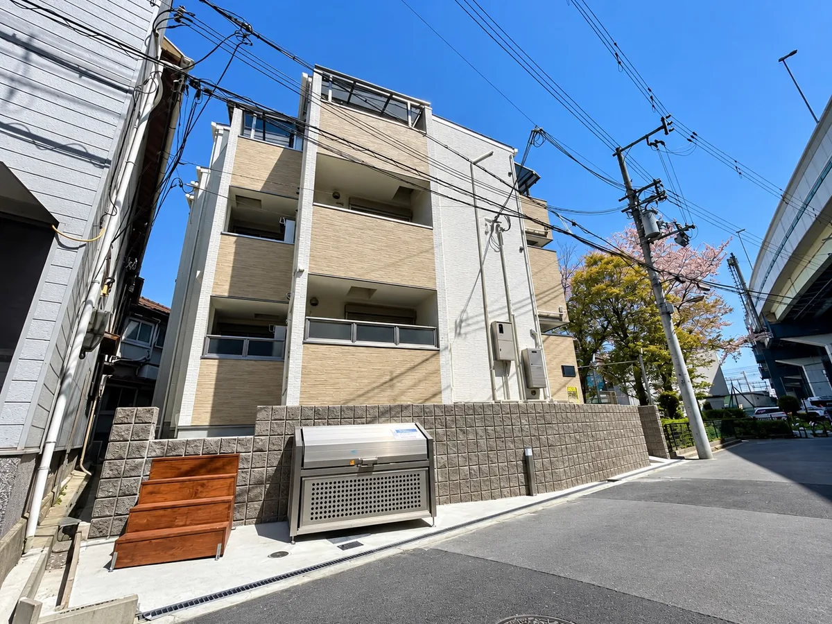 大阪府大阪市西淀川区大和田3丁目の一棟収益アパート外観